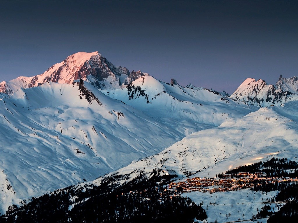 . Les Alpes .