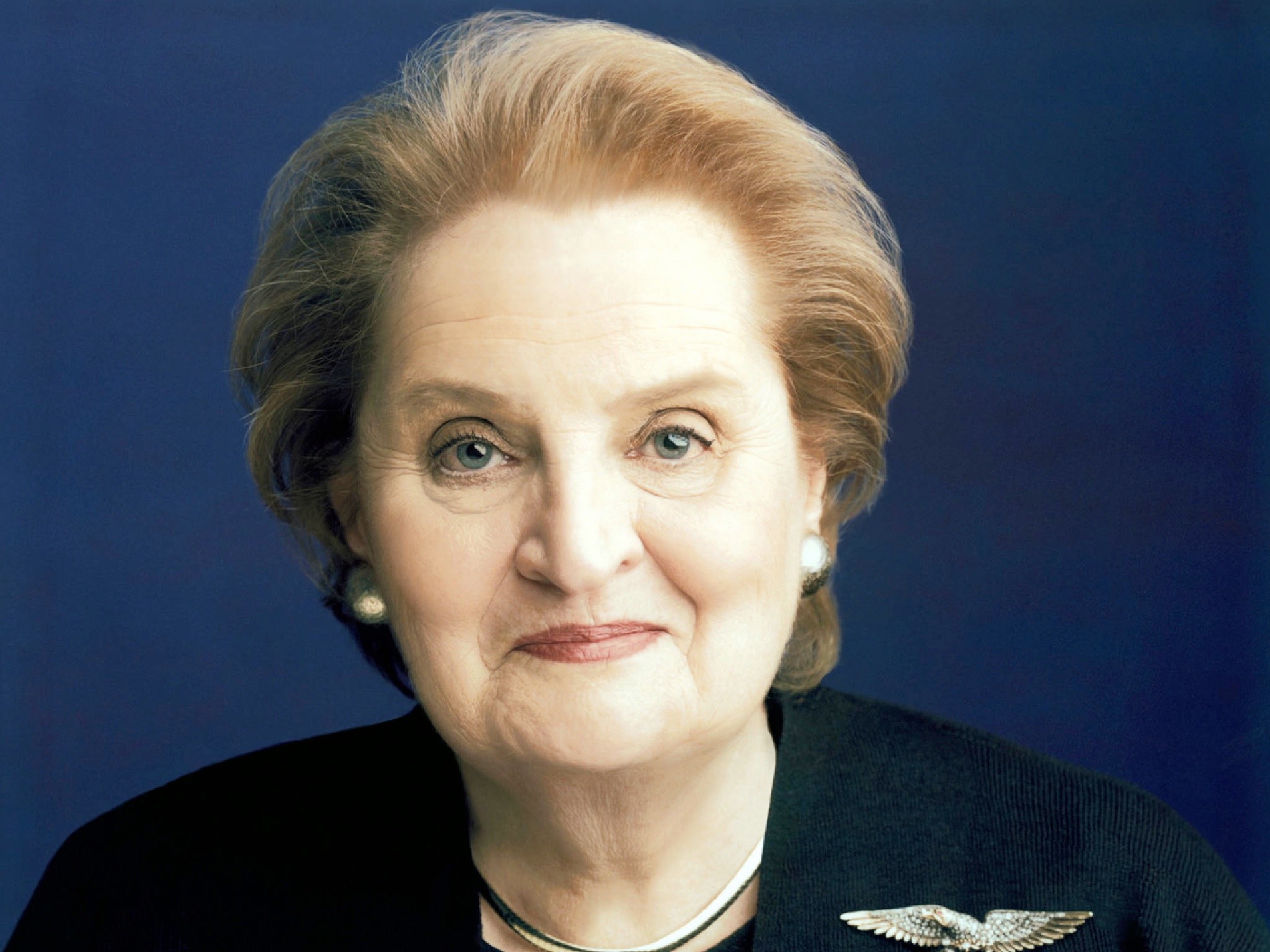 . Madeleine Albright .