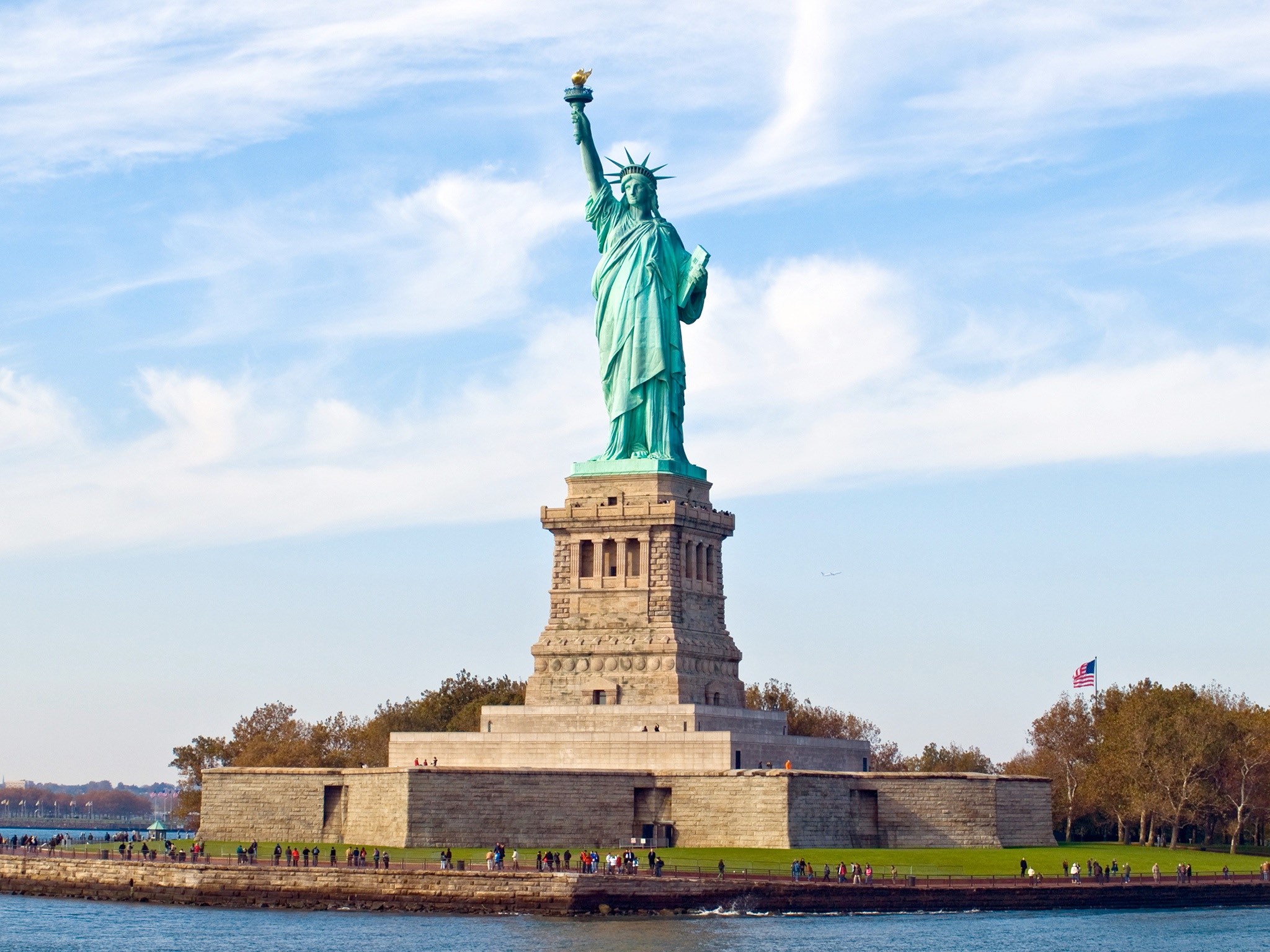 . Statue of Liberty .